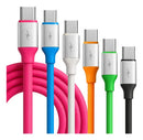Cabo 2m Carregamento e Dados USB V8 Colorido - Silicone