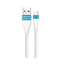 Cabo USB Carregamento e Dados Tipo C Oberon 4.8A